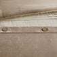 7 Piece Faux Suede Comforter Set Tan Queen
