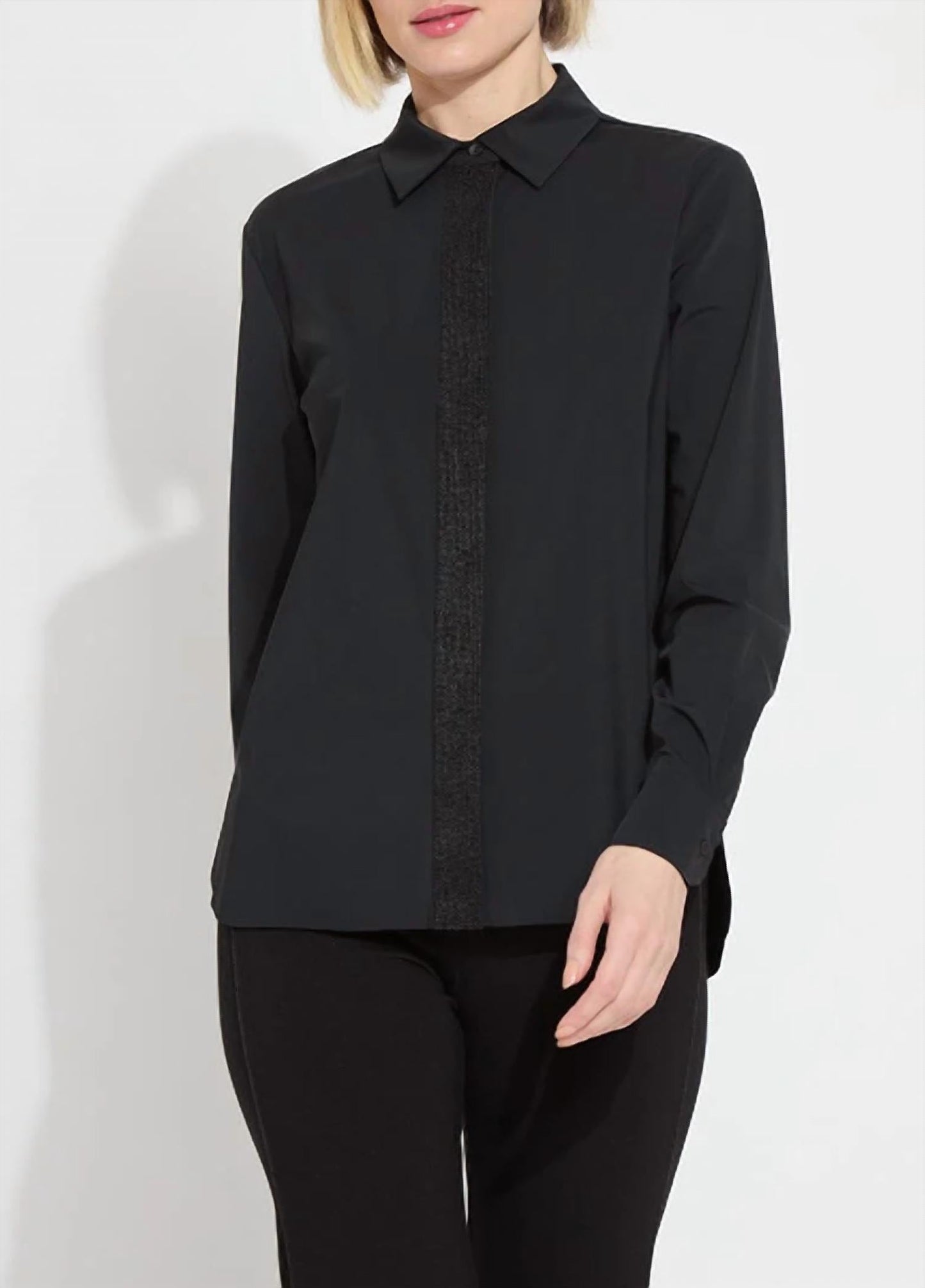 Lysse - Micro Beaded Connie Button Down Top