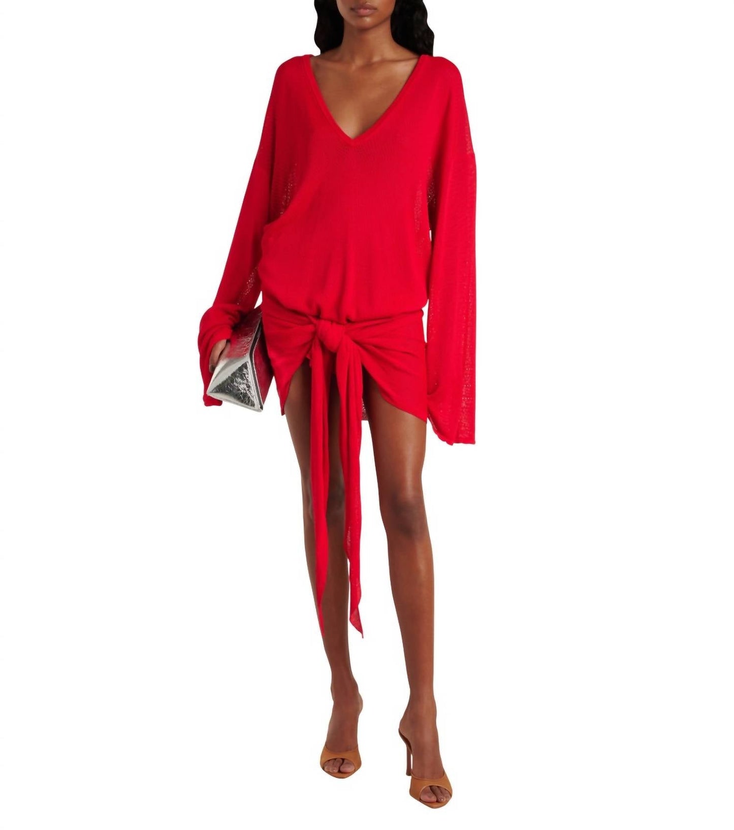 Amina Muaddi - Women's Alexa Mesh Slipper