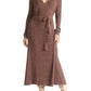 Elan - Long Sleeve Wrap Dress