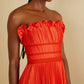 Amur - Losey Ruffle Neck Gown