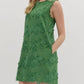 Entro - Floral Applique Mini Dress