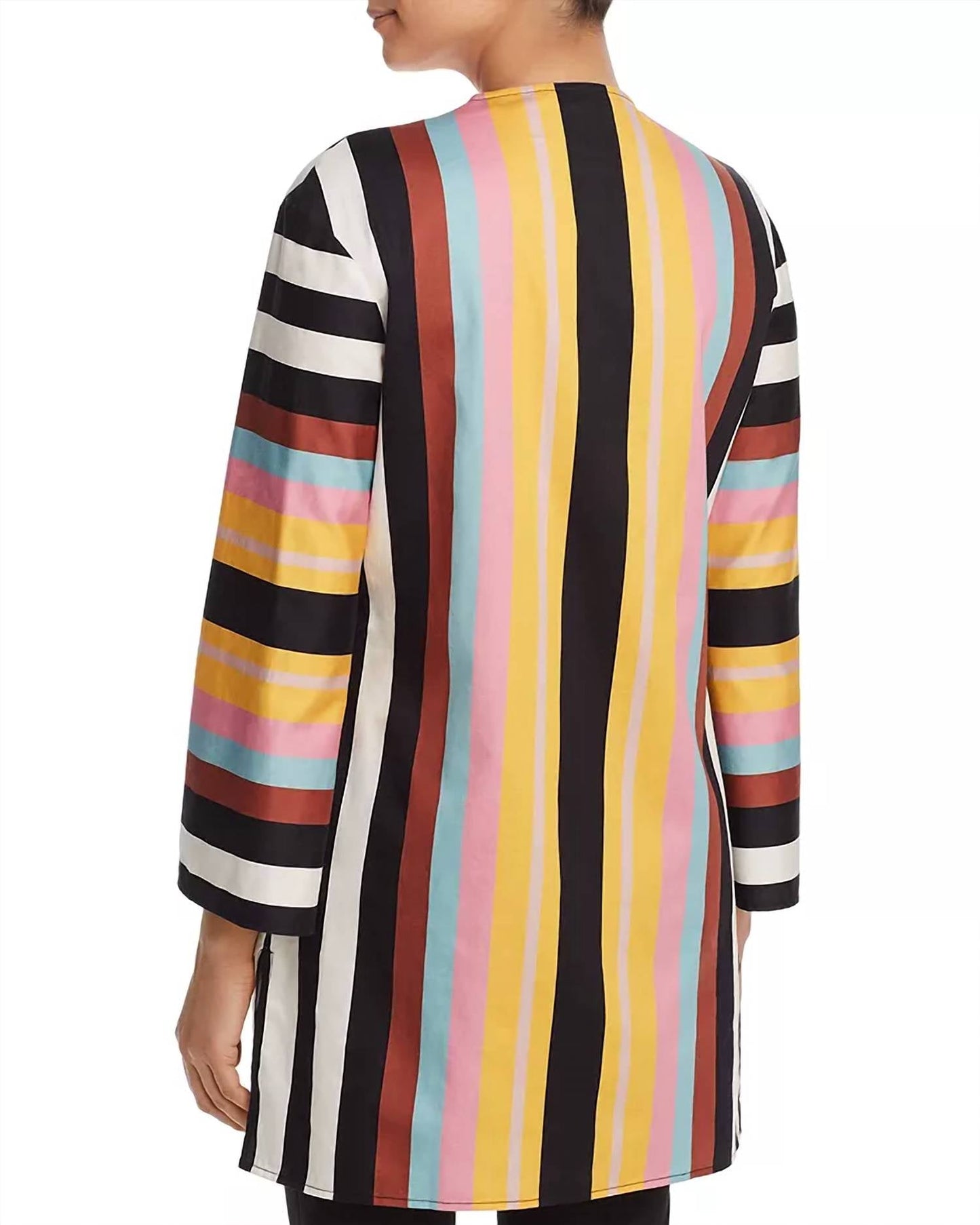 Tory Burch - Stripe Beach Tunic Cover Up