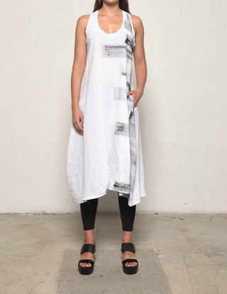 Simply Mila - Linen Sleeveless Jumper Dress