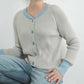 Aaron & Amber - Colorblock Cardigan
