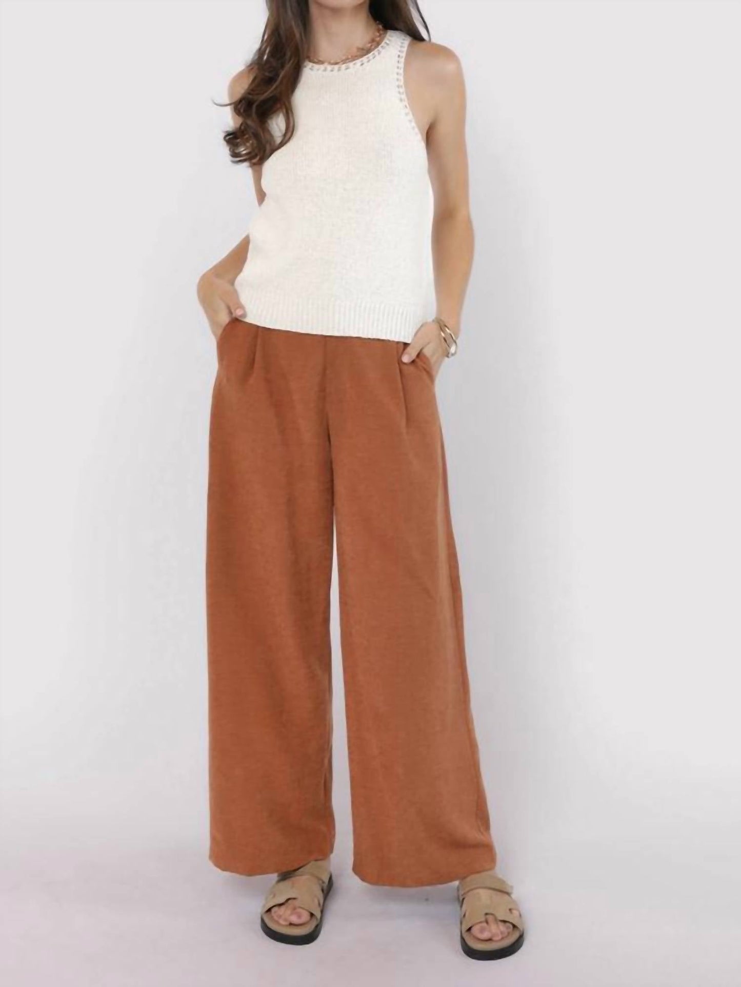 Sadie & Sage - Angelica Sweater Tank Top