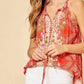 Andree By Unit - Bandana Embroidered Tank Top - Plus