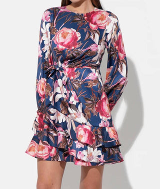 Adelyn Rae - Irisa Gathered Ruffle Mini Dress