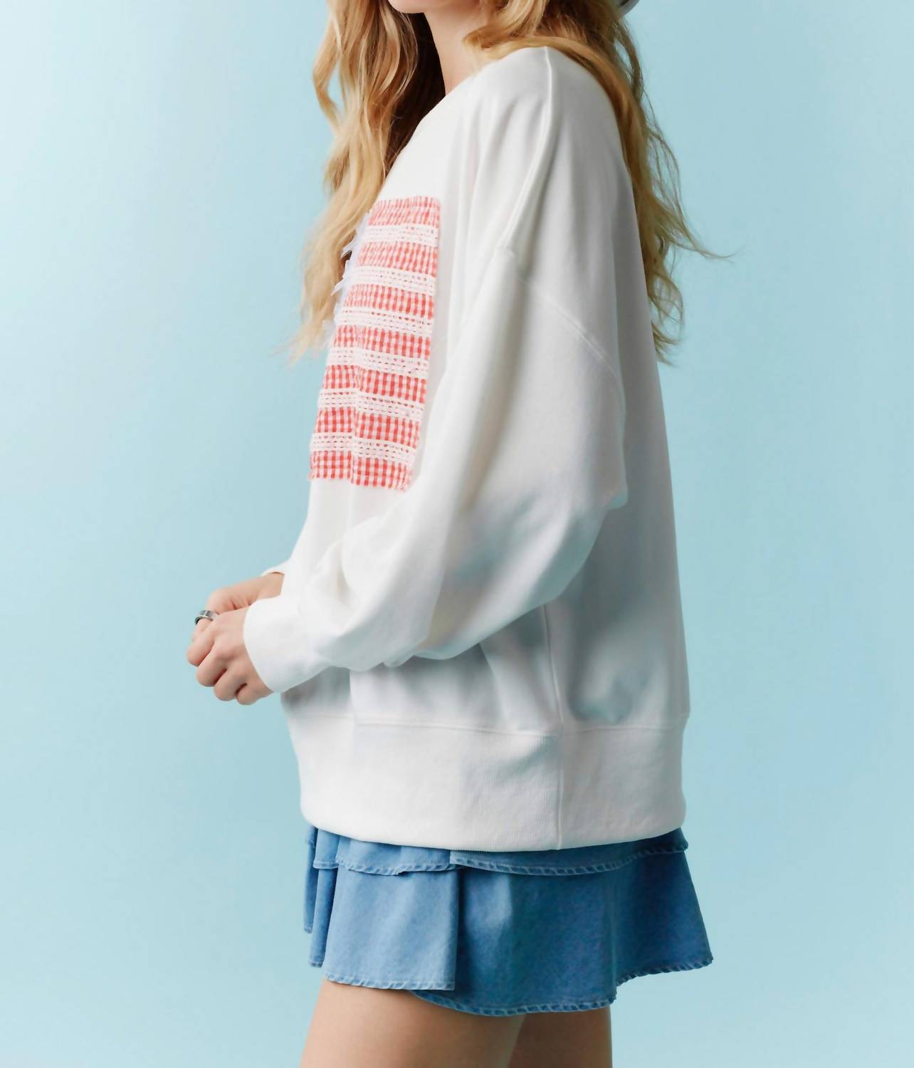 Peach Love - American Sweetheart Sweatshirt