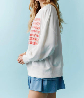 Peach Love - American Sweetheart Sweatshirt