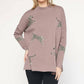 Entro - Leopard Sweater Top