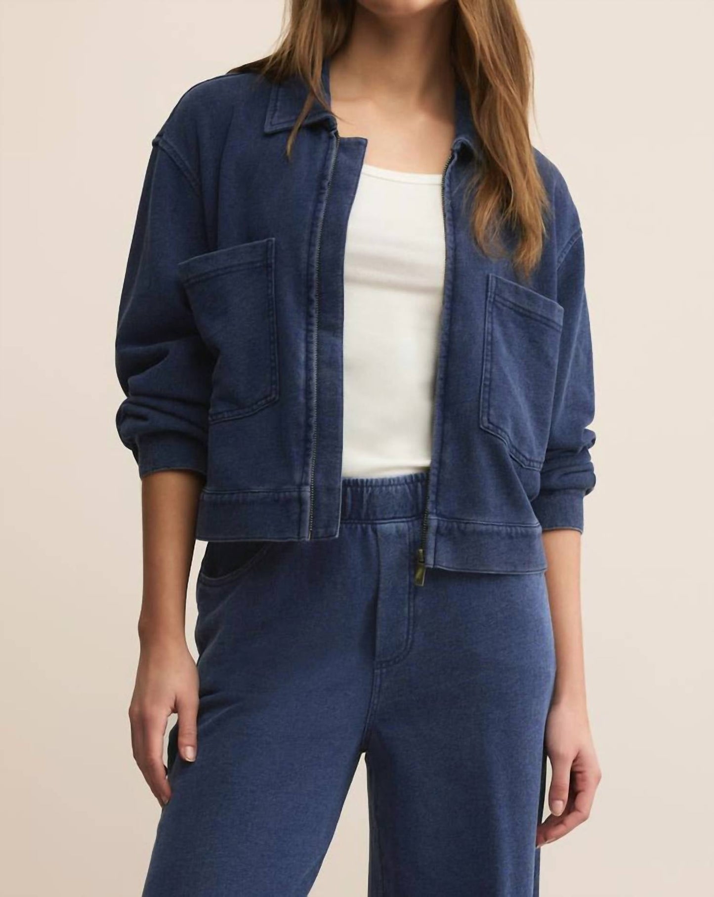 Z Supply - Women's Heritage Knit Denim Jacket