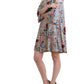 Umgee - Floral Cold Shoulder Dress