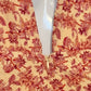 Tcec - Printed Pleated Halter Midi Dress
