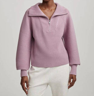 Varley - Reid Half Zip Knit Sweatshirt