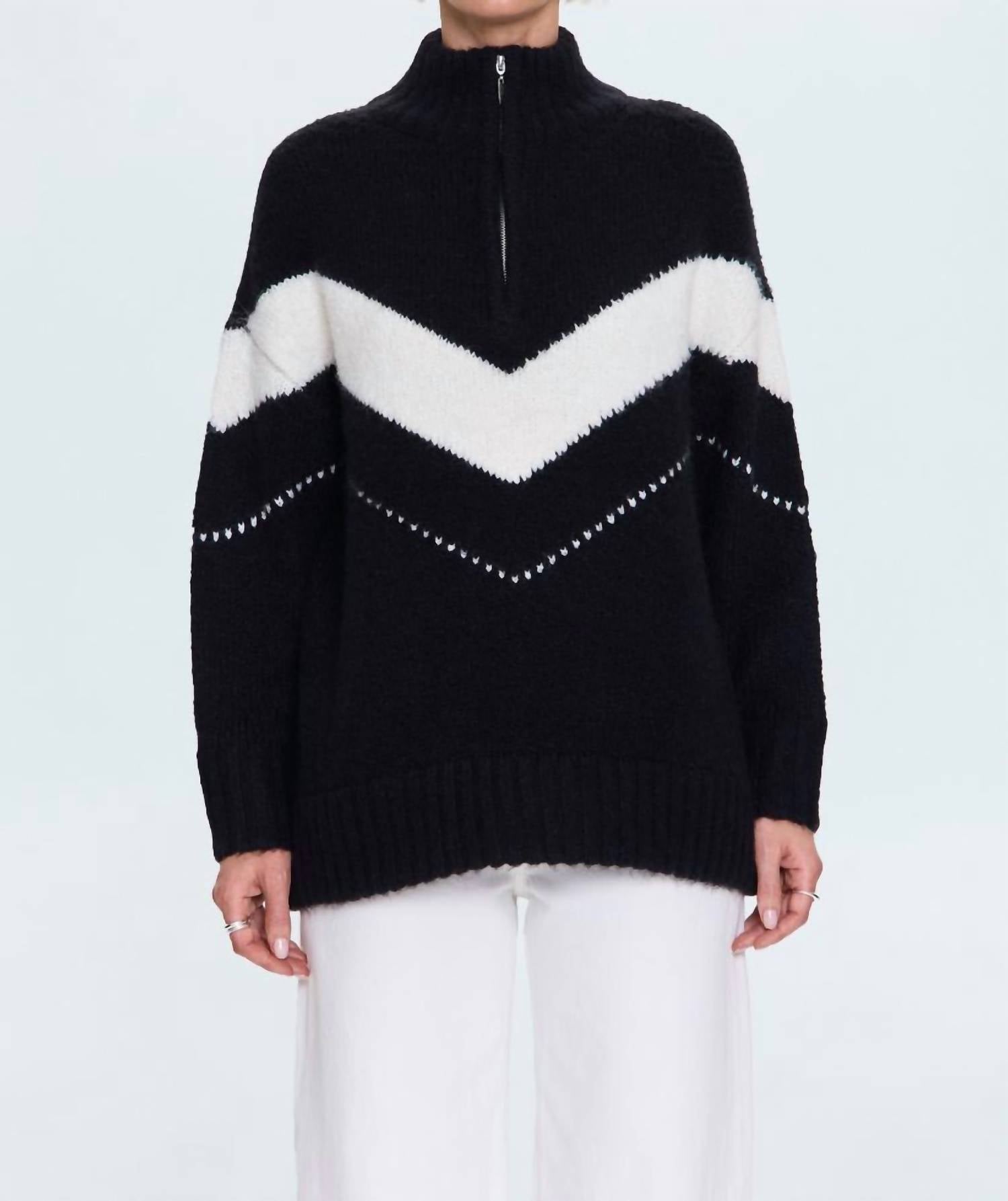 Pistola - Arden Chevron Colorblock Sweater