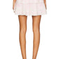 Loveshackfancy - Ruffle Pleated Mini Skirt