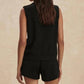 Varley - Beau Sleeveless Half-Zip Sweat Top