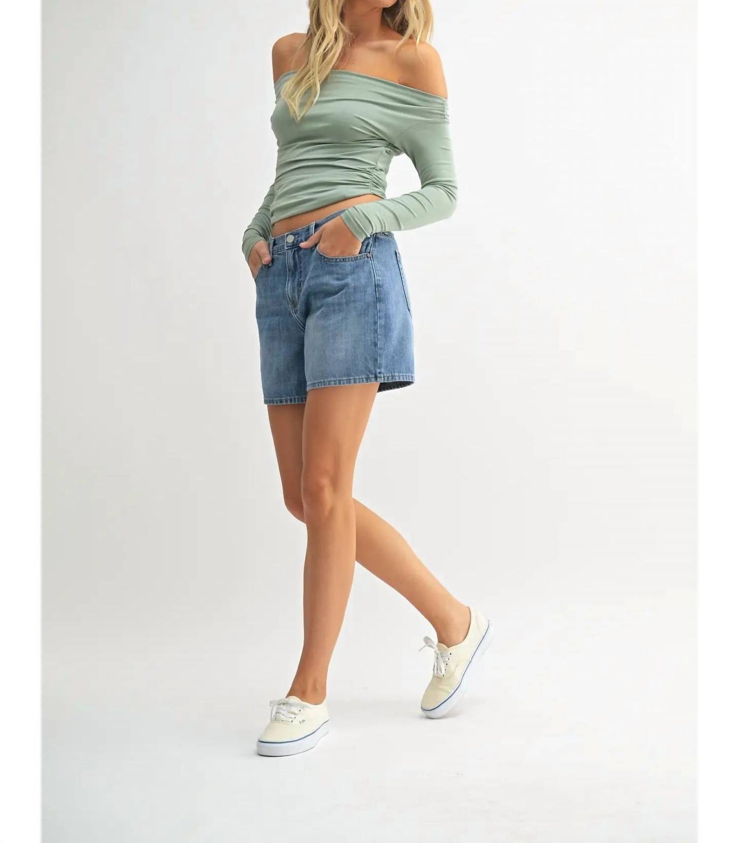Just Black Denim - The "Mom Shorts”
