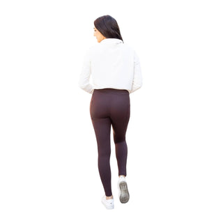 Julia Rose - Becca Crossover Full Length Leggings with Pockets