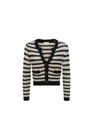 L'Agence - Orla Pointelle Knit Cardigan