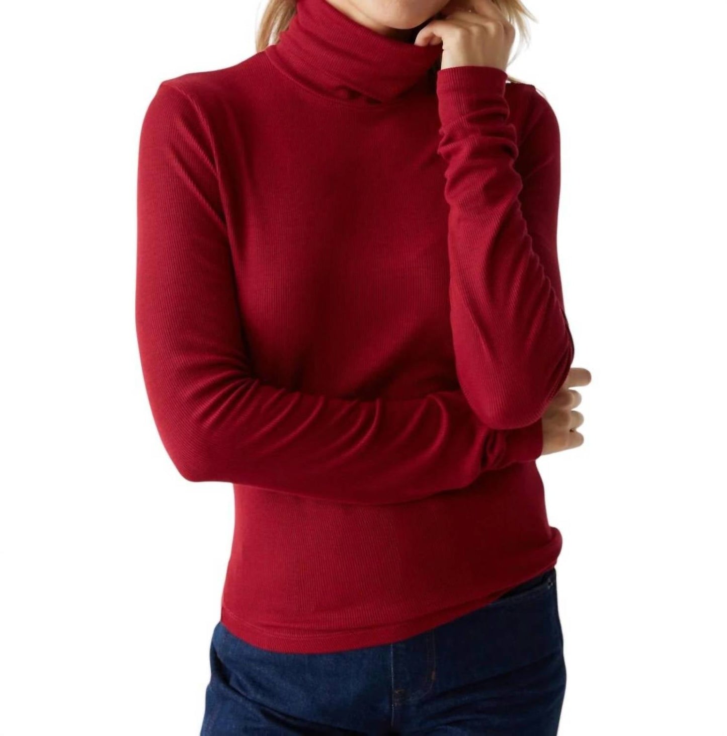 Michael Stars - Tara Turtleneck Tee