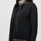 Joseph Ribkoff - Heavy Knit And Metallic Quilting Vest