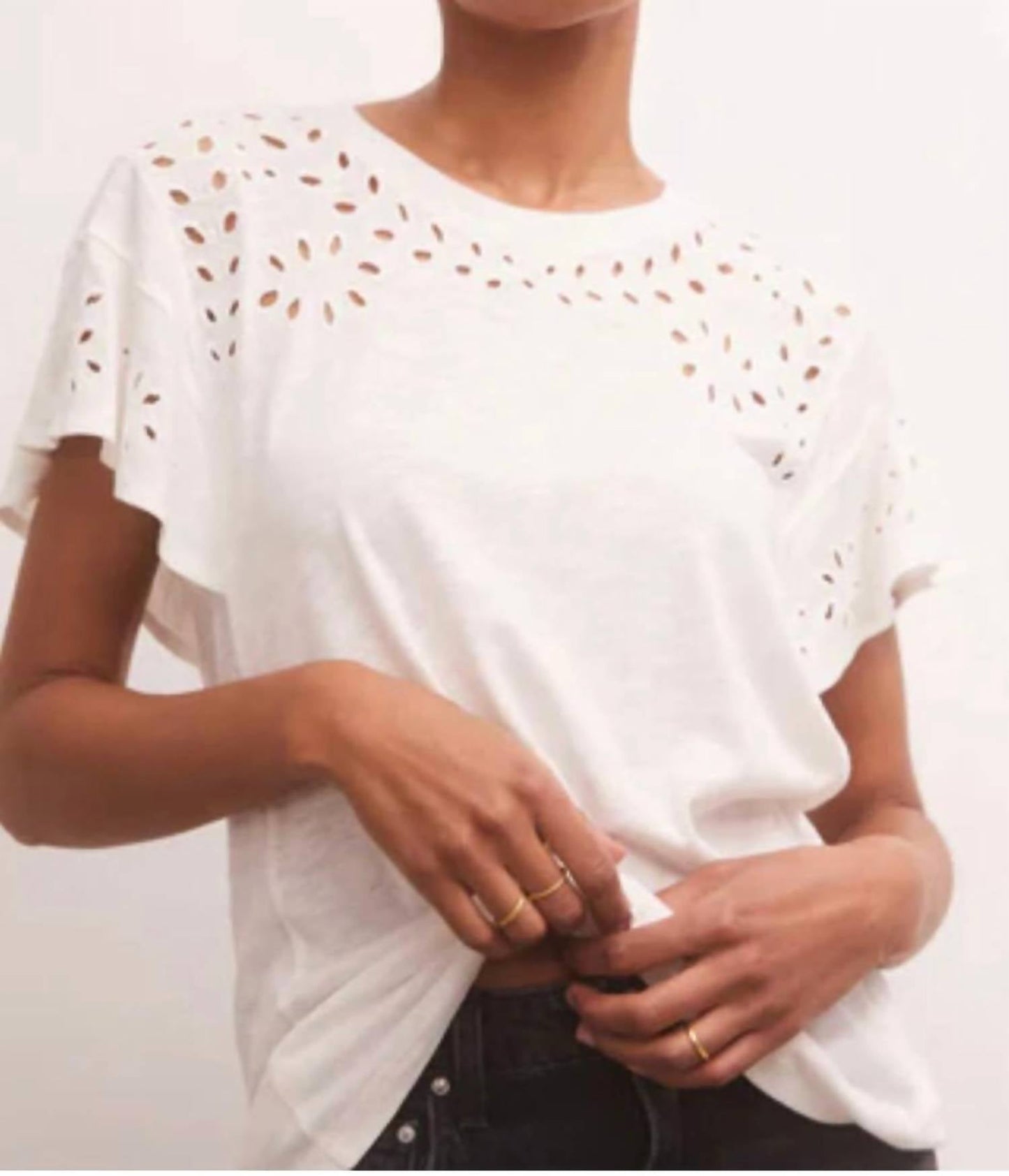 Z Supply - Alanis Embroidered Top