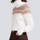 Derek Lam 10 Crosby - Marcella Cable Knit and Fair Isle Turtleneck Sweater