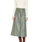 Marie Oliver - Greenwich Vegan Leather Skirt