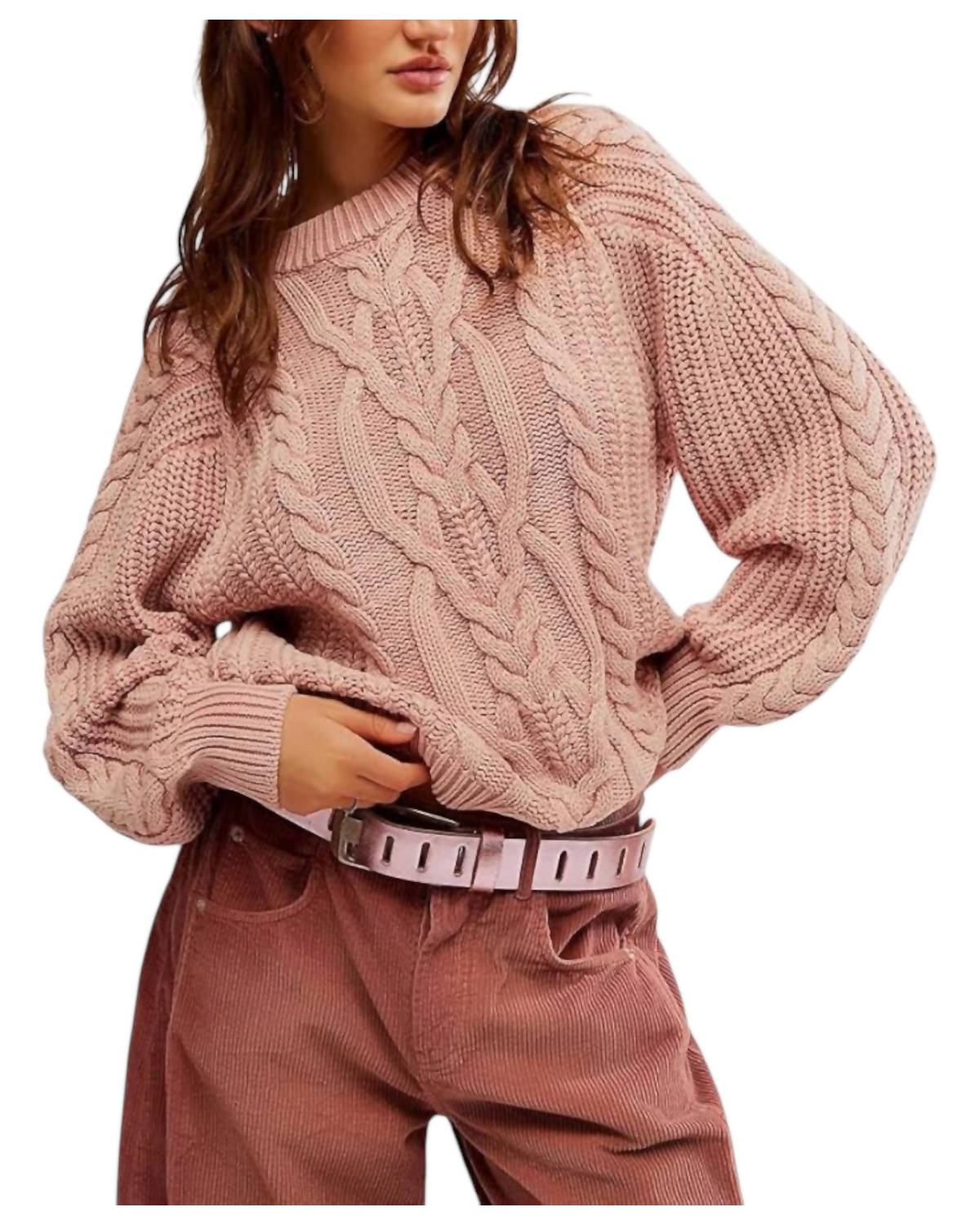 Free People - Frankie Cable Sweater