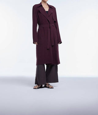 Dāl The Label - Flowy Lapel Trench Coat