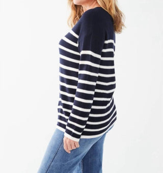 Fdj - Long Sleeve Striped Sweater