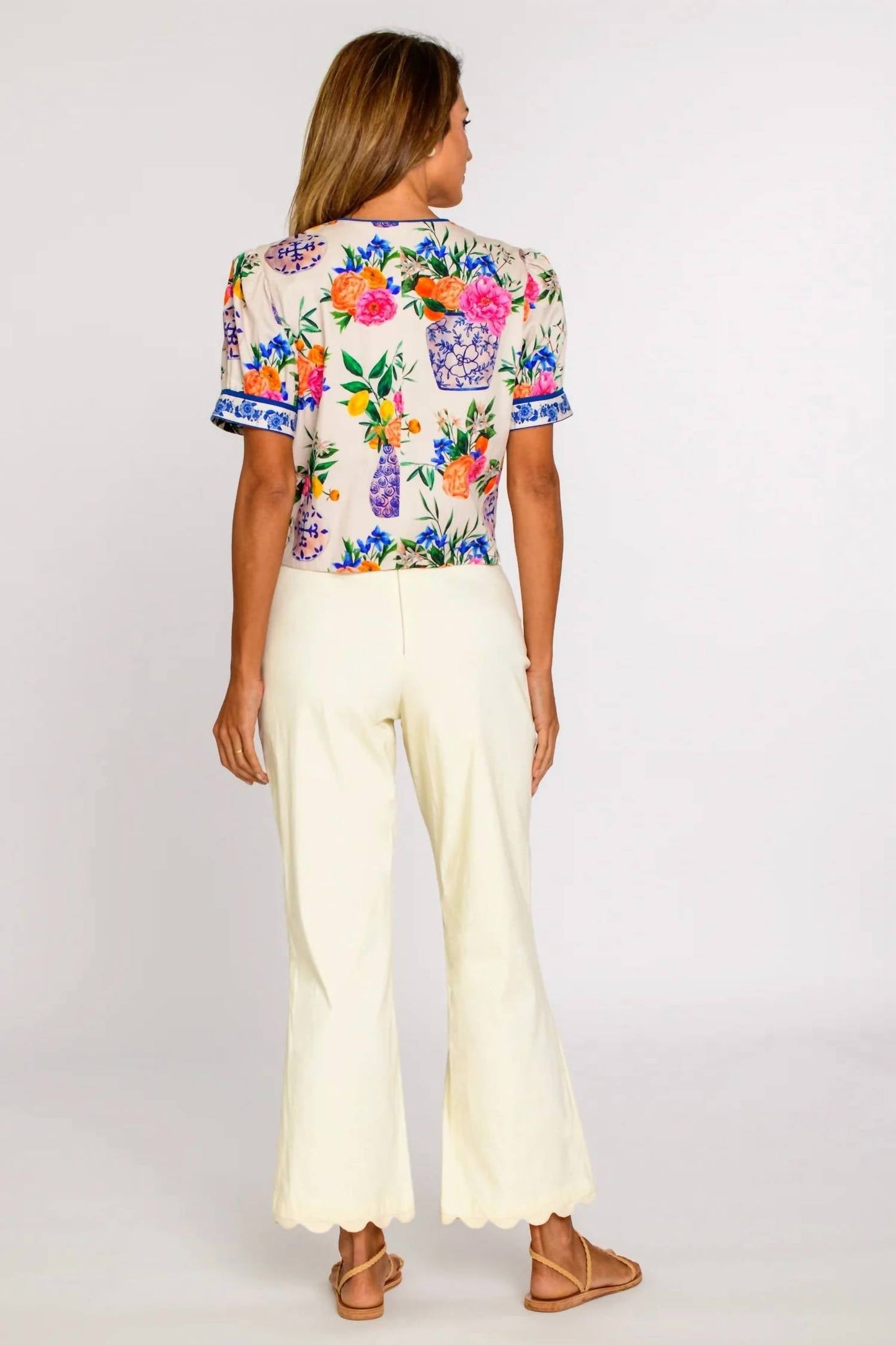 Elizabeth James The Label - Button-front Coco Top