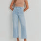 Just Black Denim - Cargo Pocket Wide Leg High Rise Jeans