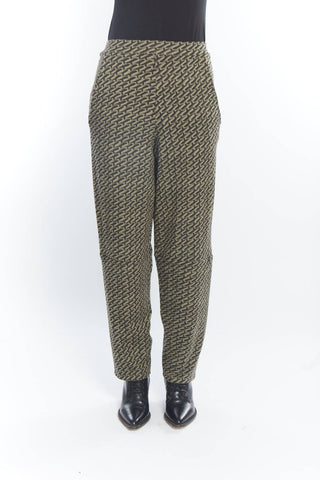 Matthildur - Vortex Patterned Trouser Pant