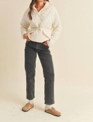 &Merci - Quilted Puffer Pullover