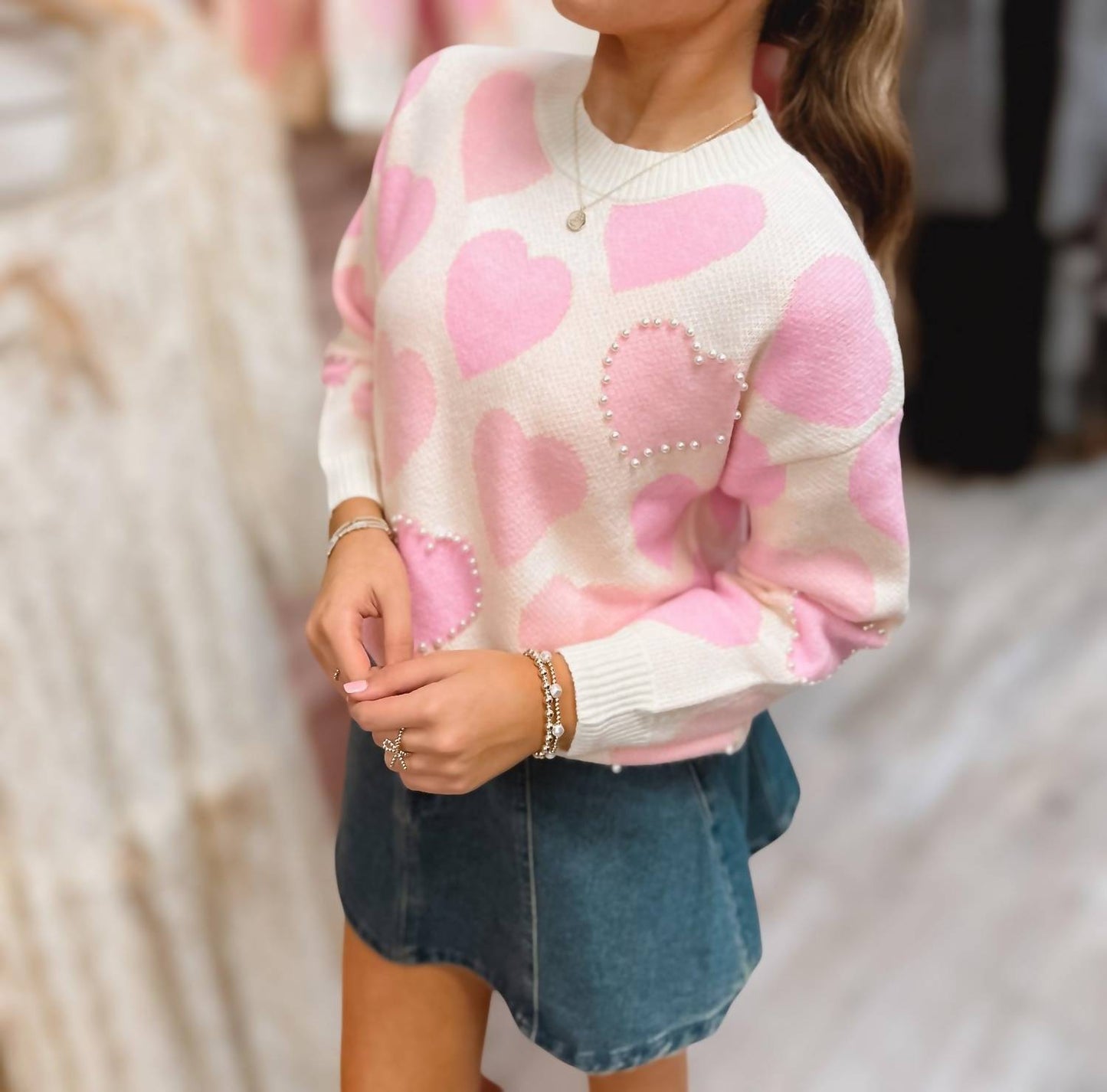 Blu Pepper - A Heart Wide Open Sweater