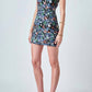 2.7 August Apparel - Strapless Mini Dress