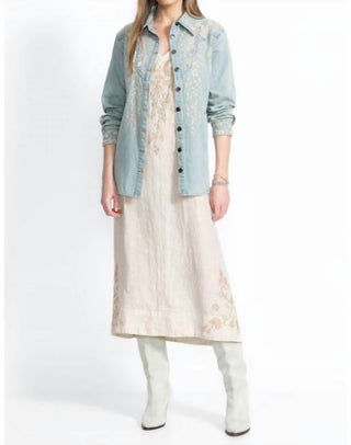 Johnny Was - LINEN TANK DRESS (SLIP) KAMALA