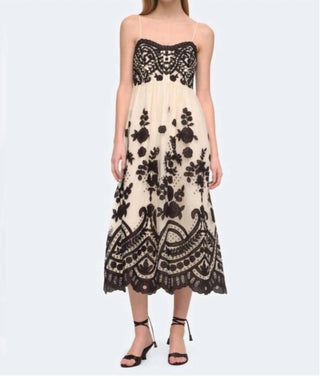 Sea - Joelle Appliqué Slip Dress