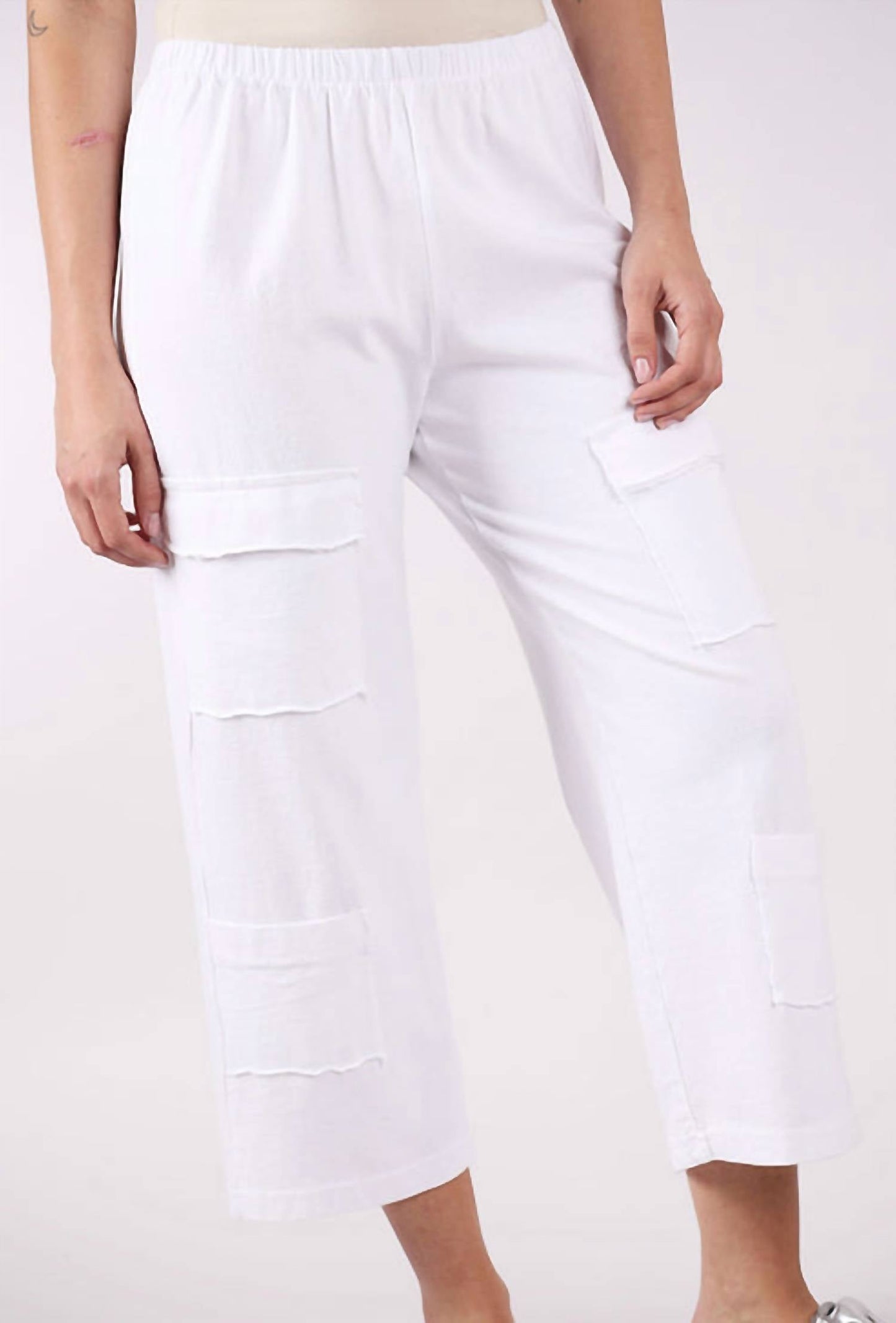 Fenini - Multi Pocket Crop Pant - Plus