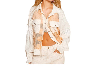 Pol - Floral Balloon Button Up