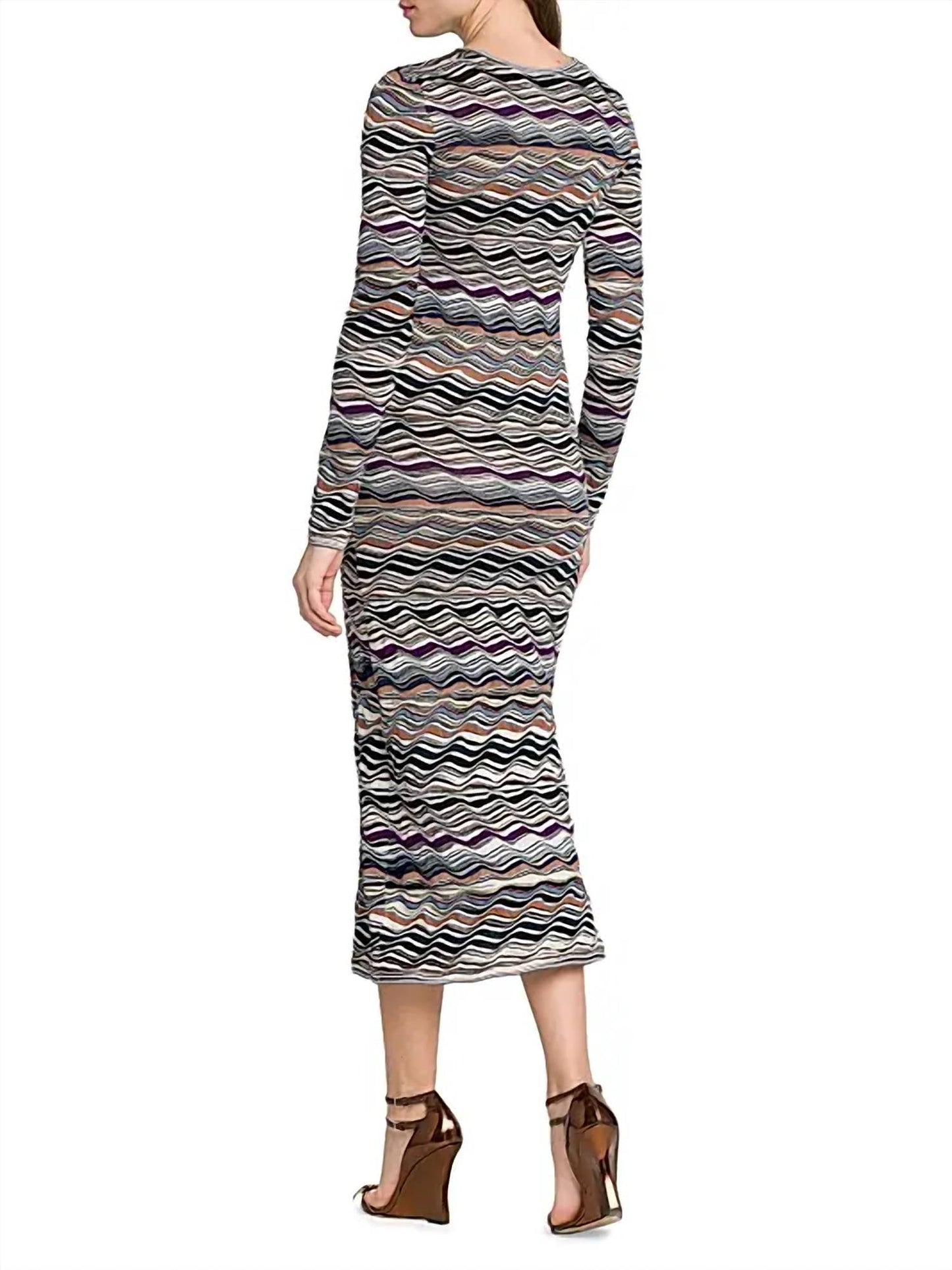 Missoni - Zig-zag Knit Midi Dress