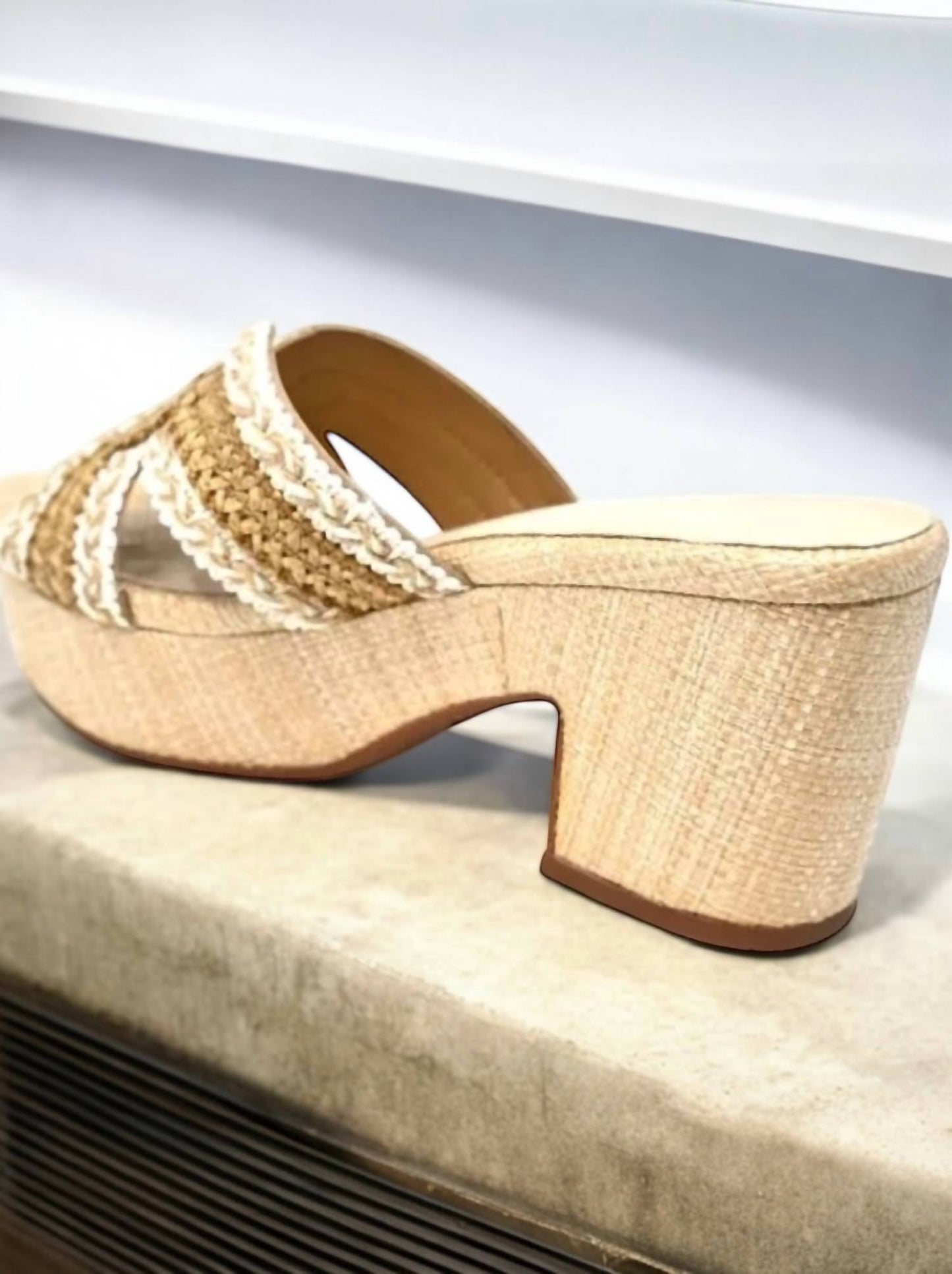 Chocolat Blu - Women's Gen Raffia Sandal