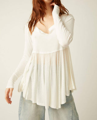 Free People - CLOVER BABYDOLL TOP