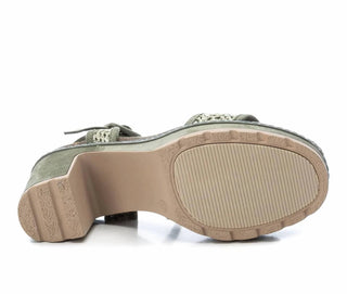 Xti - Women's Heeled Suede Sandals