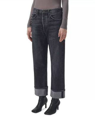 Agolde - Fran High Rise Wide Leg Jean