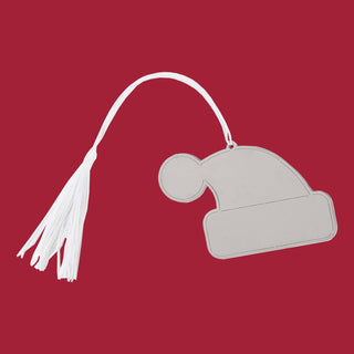 Creative Gifts International - Santa Hat Ornament with White Tassel
