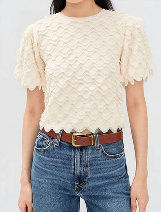 Ulla Johnson - Ophelia Short Sleeve Top